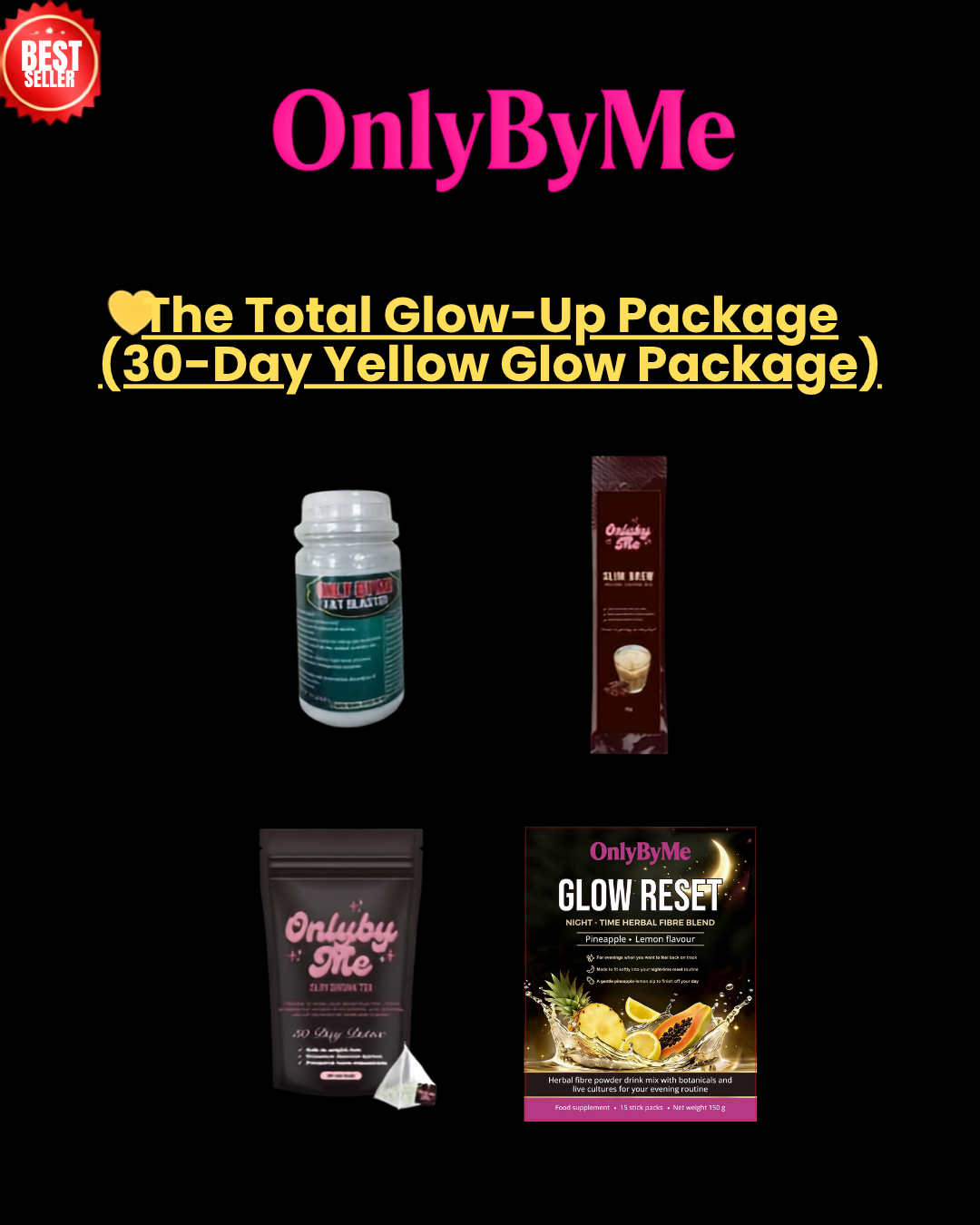 💛 Glow-Up Reset (30-Day Yellow)