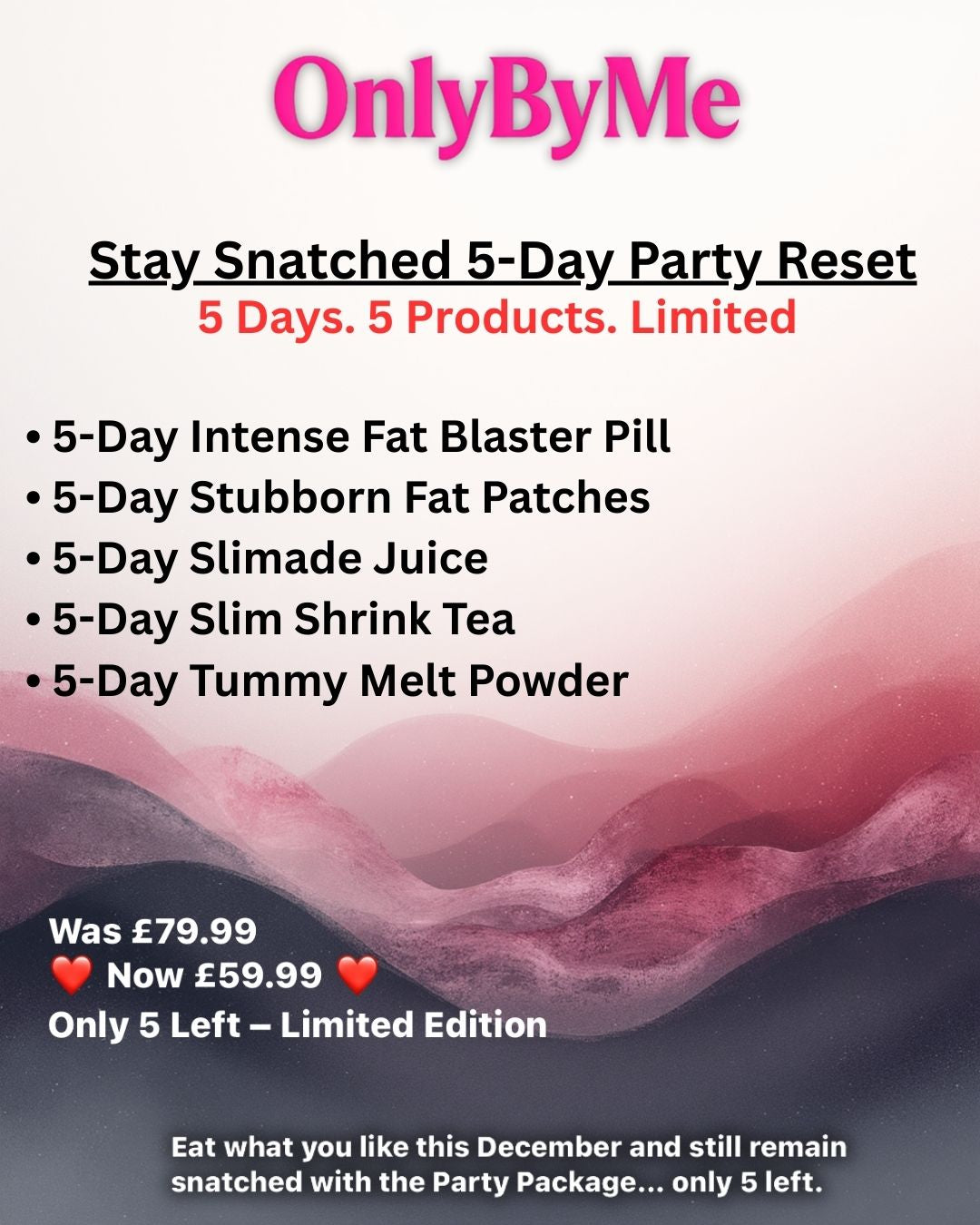 ⭐️ Stay Snatched 5-Day Party Reset