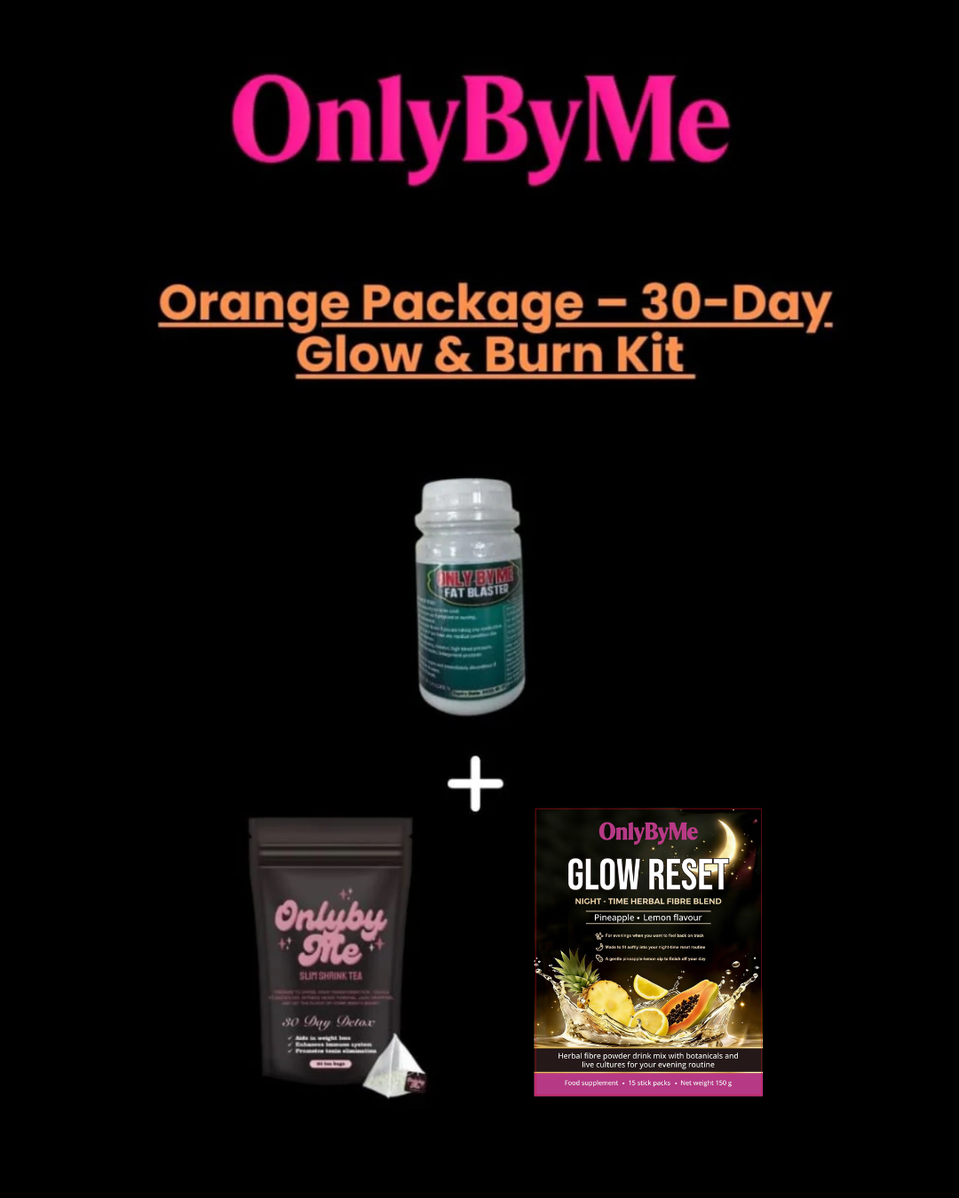 🍊 Targeted glow & burn · Body focus · Limited stock (30-Day Orange)