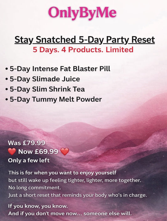⭐ Limited run · Few left · Stay Snatched Party Reset (5-Day)