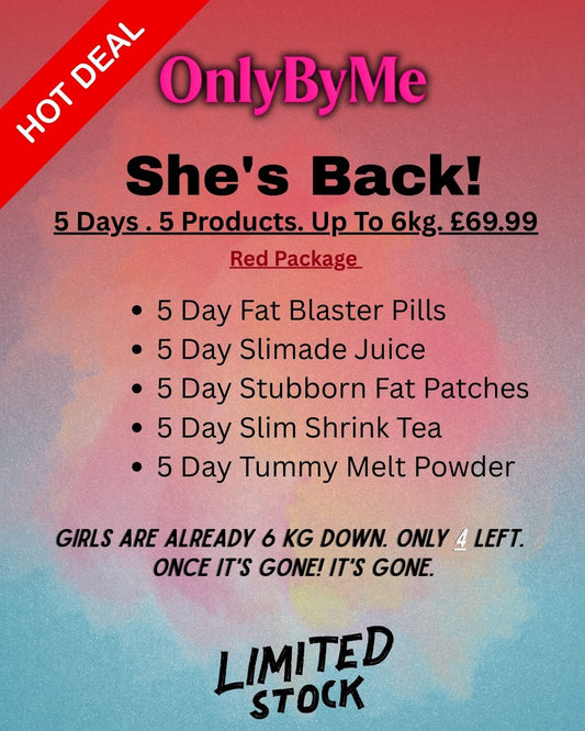 OnlyByMe® 5-Day Red Package – Limited Edition