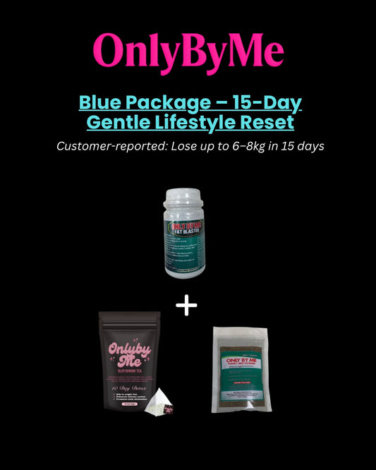 BLUE PACKAGE (15-DAY) – Lose up to 8kg – Gentle Lifestyle Reset