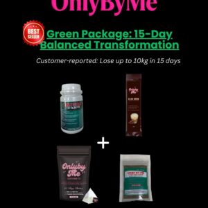 GREEN PACKAGE (15-DAY) – Lose up to 10kg – Balanced Transformation